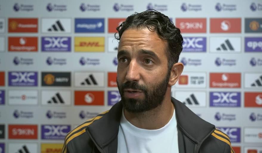 阿莫林：在球迷面前今天我们必须赢，没有任何借口